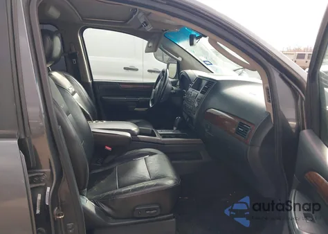 2012 Nissan Armada Platinum из США, поврежденный, VIN 5N1BA0ND8CN605047